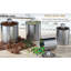 Ensemble de 3 petits pots de rangement en acier inoxydable Cooks-93266650