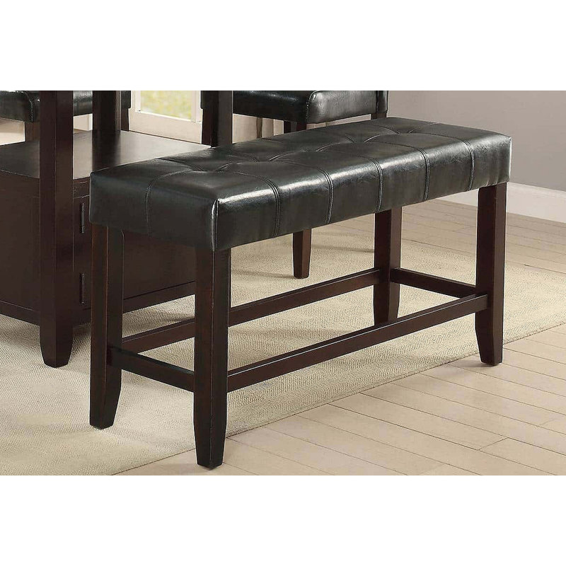 Banc de salle à manger à hauteur de comptoir 1 pièce