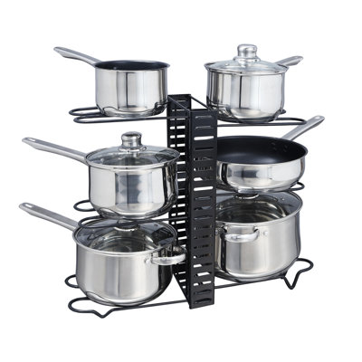 Buckingham 8 Tier Pot & Pan Multi-function Organising Rack