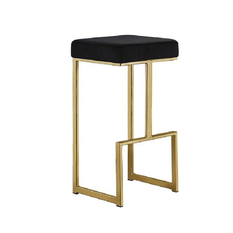 Ensemble de tabourets de bar Modern, Noir
