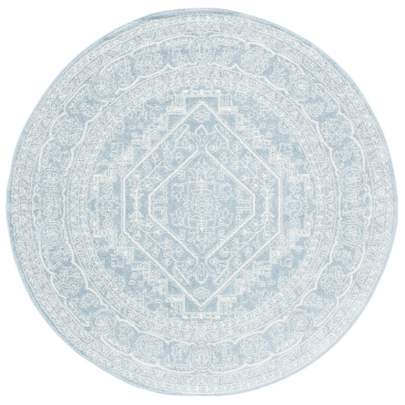 Olius Performance Oriental Rug, Round 6'