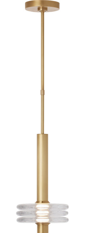 Laurel Pendant, 79.8" H x 8" W x 8" D