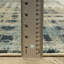 Tapis rayé beige / bleu Rayan Abstrat Etchings-1405856234