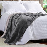 LHC Plush Oversized Sherpa Solid Colour Blanket- Machine Washable