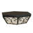 Ablah Glass Flush Mount