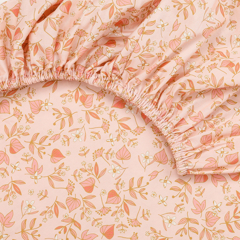 Drap-housse pour lit de bébé 100% coton