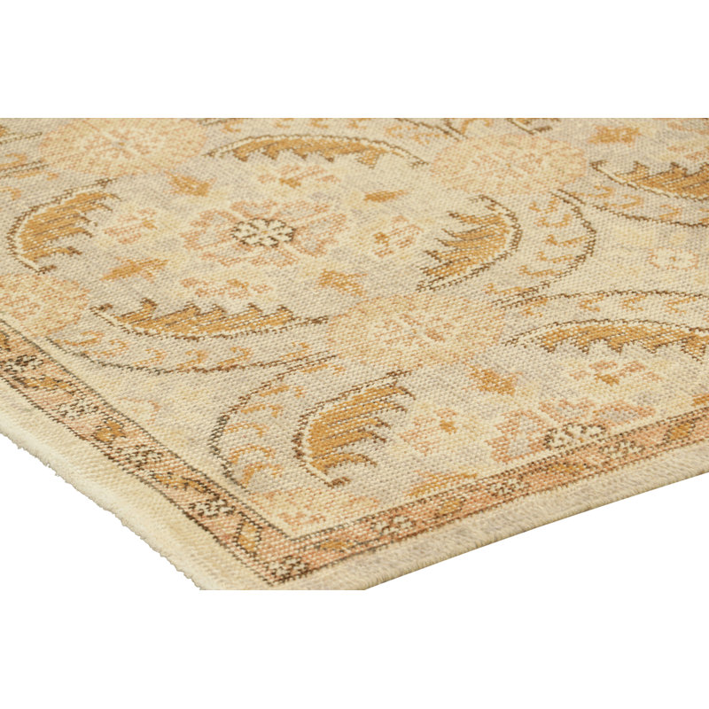 One-of-a-Kind 3'X8'4" Hand Knotted Area Rug