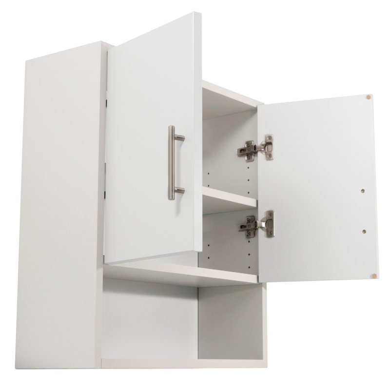 Simplicity Particleboard Bathroom Cabinet, Satin White