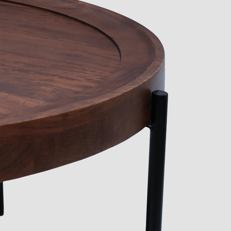 Table basse Beadnell, Noyer