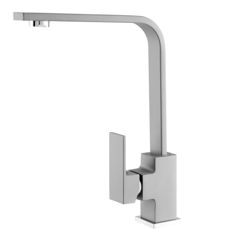 Belfry Kitchen Stefield Kitchen Faucet, Grey