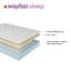 Matelas hybride 9 po Wayfair Sleep - ferme - simple TG-590669933-590669906