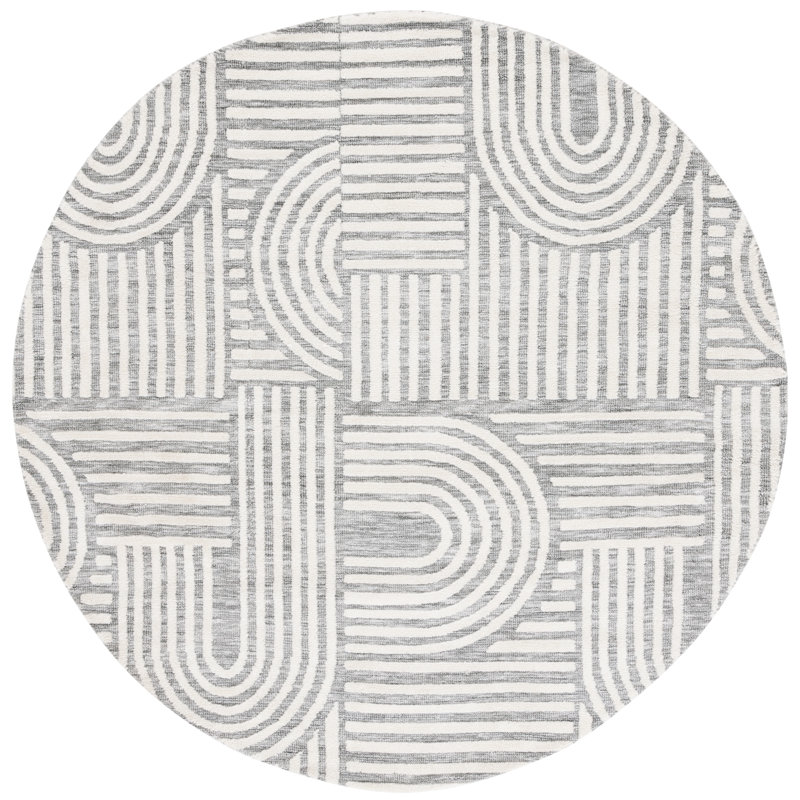 Fulks Performance Geometric Rug, Round 6'