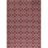 Hand-Knotted High-Quality Red Area Rug
