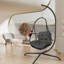 Fauteuil pivotant avec support en C