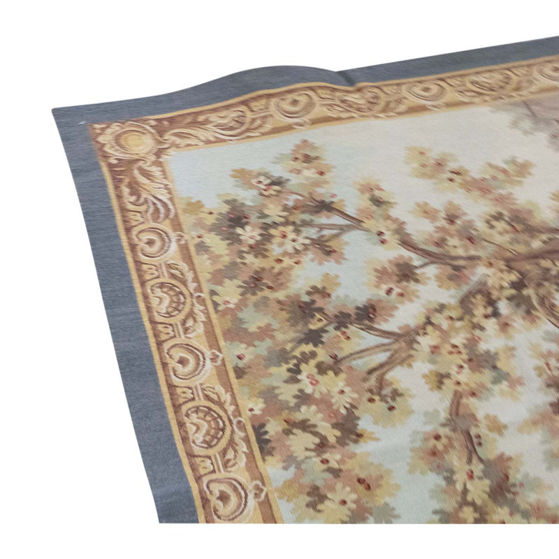 Wool Floral Area Rug