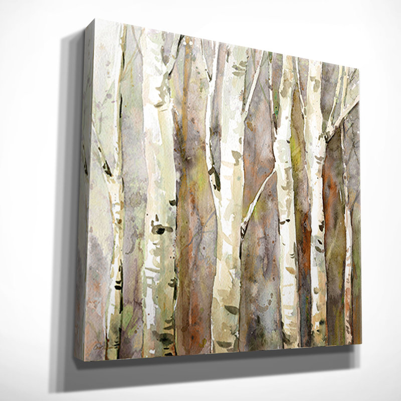 Reproduction d’art sur toile tendue, "quiet matinée i" par carol robinson, H 16 po x l 16 po x P 1,5 po