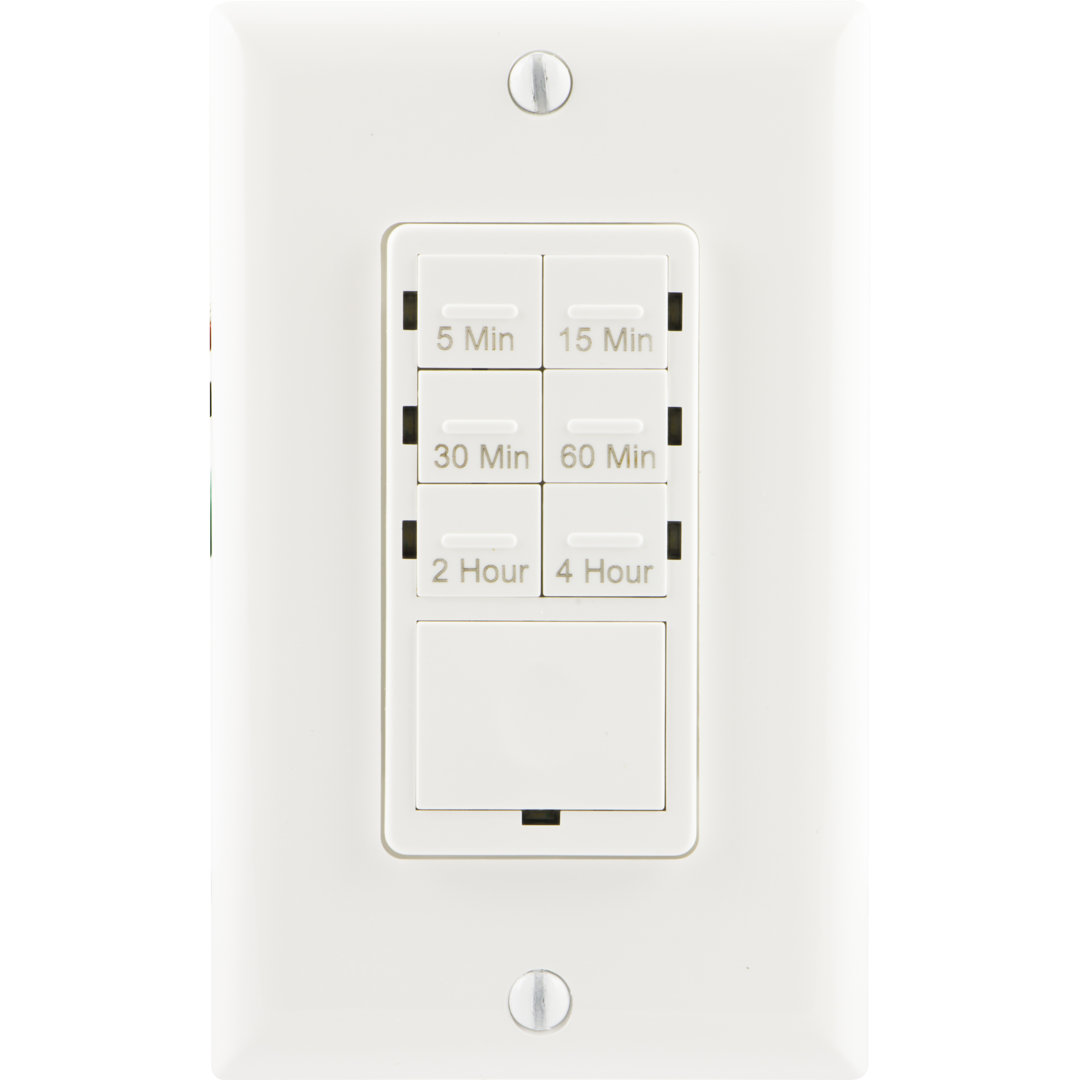 GE In-Wall 4-Hour Digital Countdown Timer GE