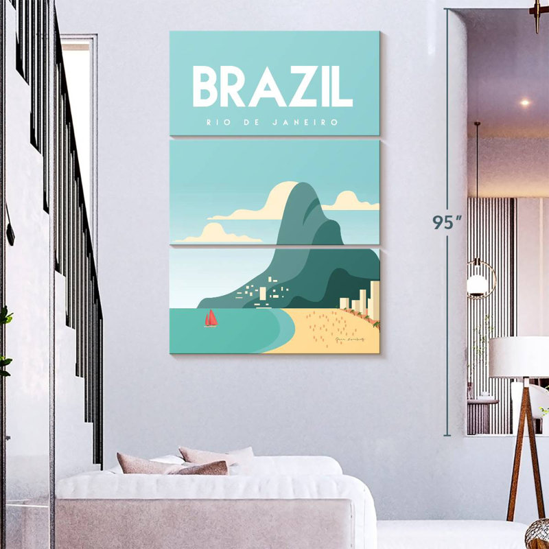 Nicci Brazil, 74" H x 48" W