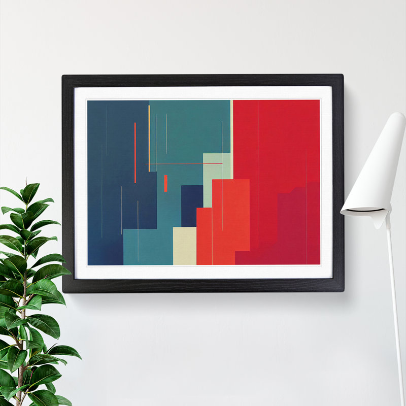 Minimalism - Framed Print, Black Framed, 25cm H x 34cm W