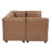Wide Modular Corner Sectional with Ottoman-861483181