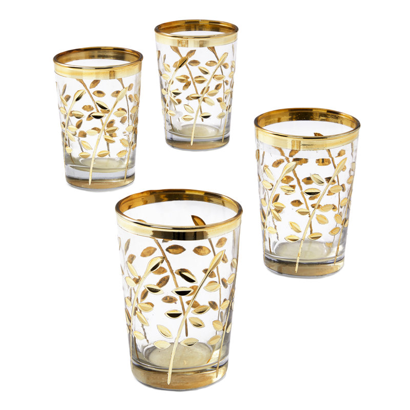 Petit porte-votive en verre