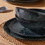 Ocean 12 Piece Dinner Set, 3D Wave Relief Irregularly Shaped Plates And Bowls Set,  Stylish & Durable, Green