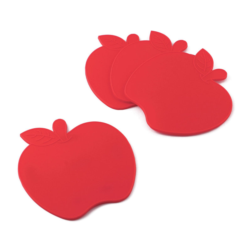 Silicone 4 Piece Coaster Set
