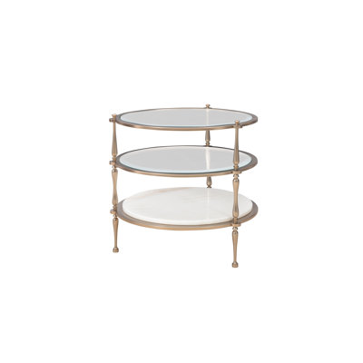 Glass End Table