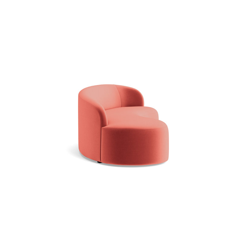 Sofia Right Arm Sofa, Performance Velvet - Sienna