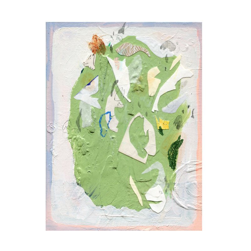 Art sur toile, Rhin Linden, H 14 po x l 19 po