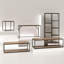 Vika Metal Base Writing Desk