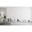 Décalcomanie murale pour chien, décoration murale toilettage, décalcomanies vétirinaires, cadeau d'amant d'animal, décalque de vinyle pour animal de compagnie pour chien, décalque de vinyle mural pour animal de compagnie 280LU