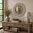 Leto Gray Mother of Pearl Shell Tribal Handmade Mosaic Room Wall Mirror-134939800