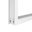 Porte pliante en aluminium à 3 panneaux KaMic EliteFold avec charnières et roulettes cachées, conception pliante vers l'extérieur-109044274-109044278-109044284