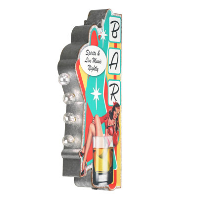 Enseigne de bar 24 po Guerau