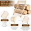 Dossier ergonomique pour sauna avec coussin réglable - Accessoires de sauna en bois en forme de S