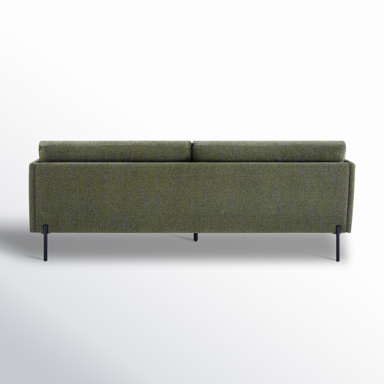 Moab 81'' Upholstered Sofa, Mellow Forest Chenille