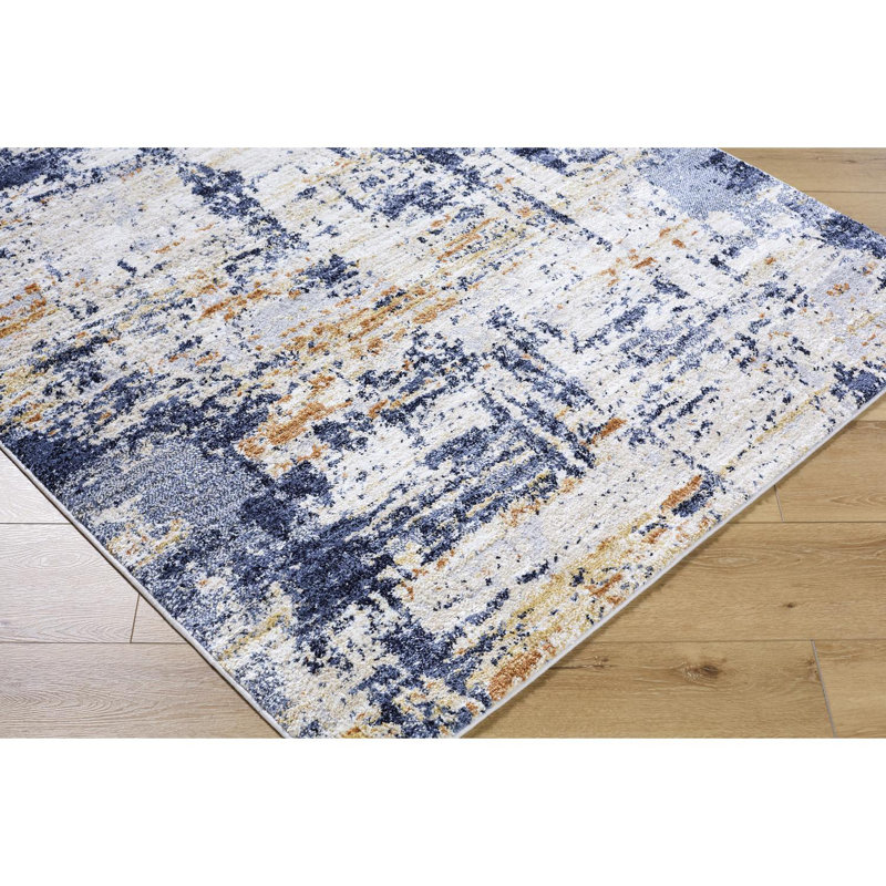 Azah Abstract Indoor Rug, Rectangle 5'3" x 7'3"