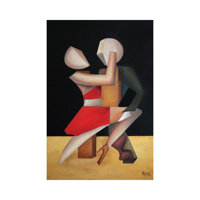 Dance - Wrapped Canvas Print, 66.04 cm H x 45.72 cm W