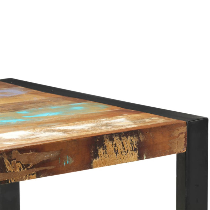 Goyette Rectangular Wood Top Dining Table