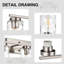 Éclairage pour meuble-lavabo à 2 lumières DEL à intensité variable Eddystone-378894323-370764412-378894322
