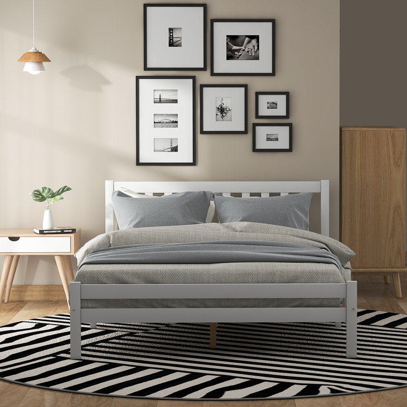 Gloria Bed, White, Single (3')