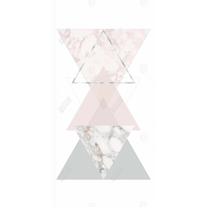 Geometric art - 15.75"x31.50" Desk mat
