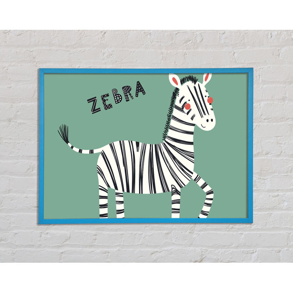 Isabelle & Max Zebra Pride - Single Picture Frame Print | Wayfair.co.uk
