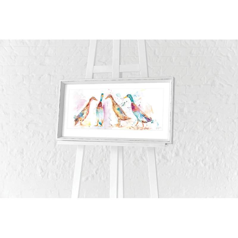 Runner Ducks 1 Piece Painting