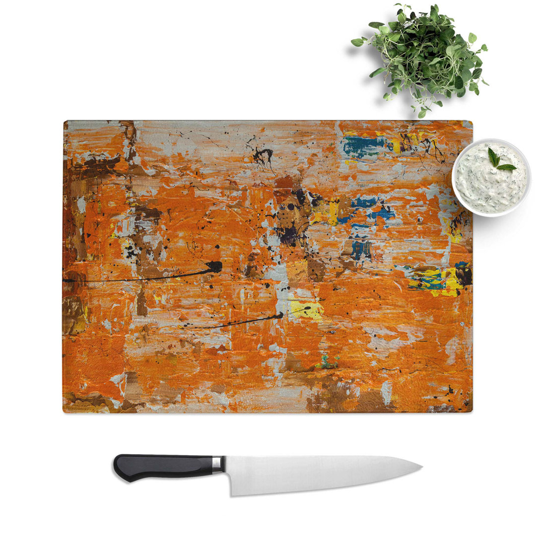 Tempered Glass Art Painting Vol.424 Chopping Board