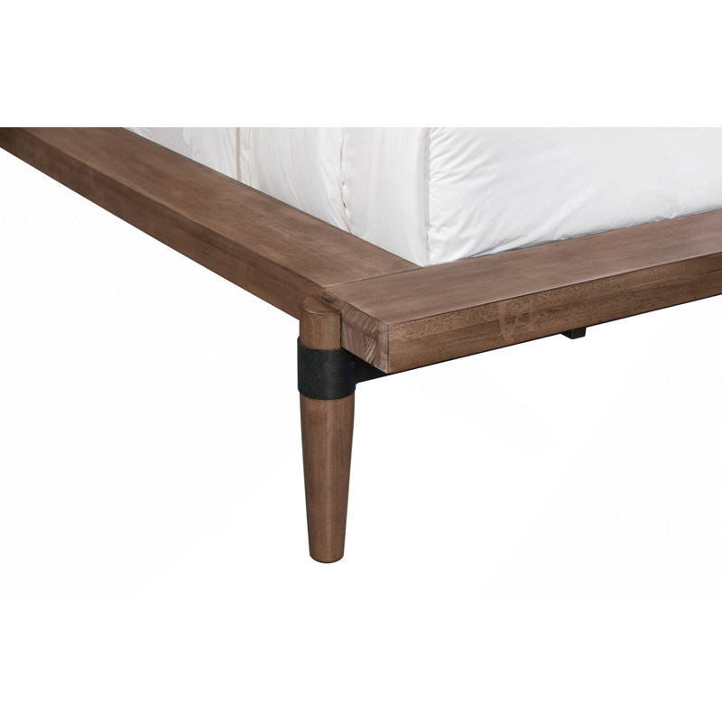 Tranquility Platform Bed, Minimal Assembly, Queen