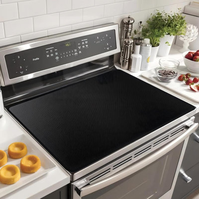 Stove Top Covers For Electric Stove Mat, Heat Resistant Mat for Glass Cooktop Double-Sided Fireproof Waterproof Oilproof