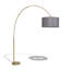Lampe sur pied à niveaux intégrés Vogue Anthracite