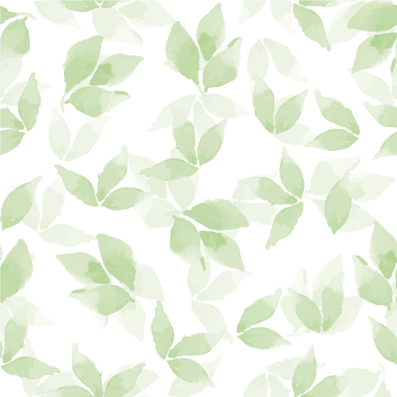 Floral Background. by OGri - Wrapped Canvas Print, 30cm H x 46cm W